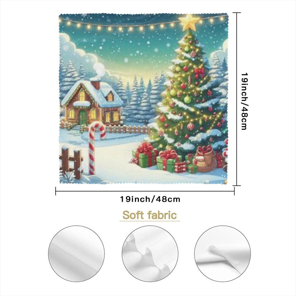 Christmas scene Napkins by ChristmasLoving.Shop