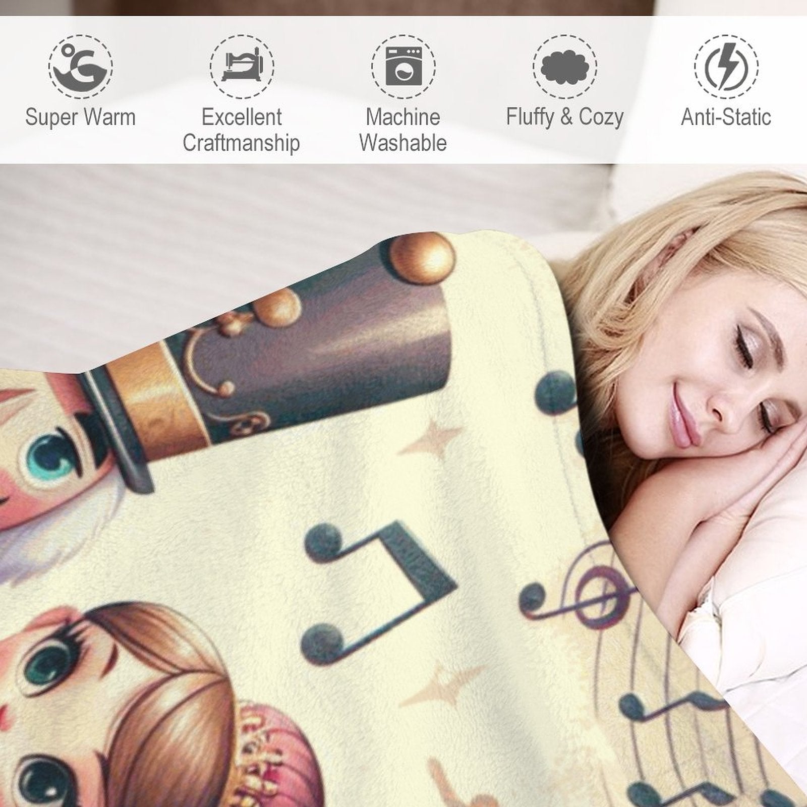 280gsm Flannel Blanket-30"x40" (Dual-sided Printing) by SALE-Personal Design