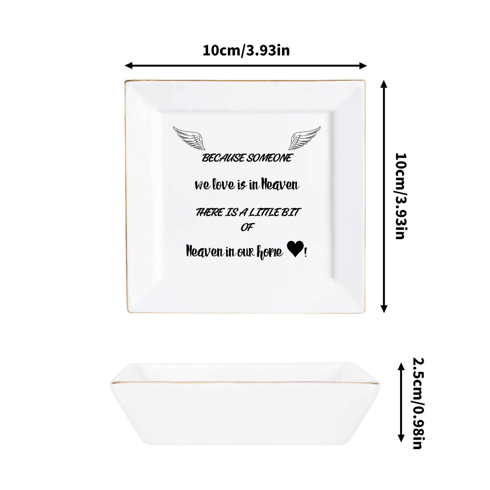 Ceramic Square Plates, Weddings Day Appetizers, Personalized Dinner Decor, Romantic Custom Plates, Table Setting Gift by popcustoms