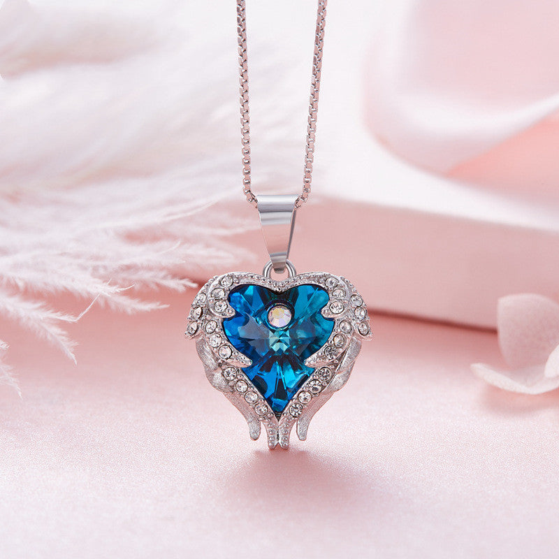 Explosive Style Angel Wings Necklace Women Fashion Jane by cj