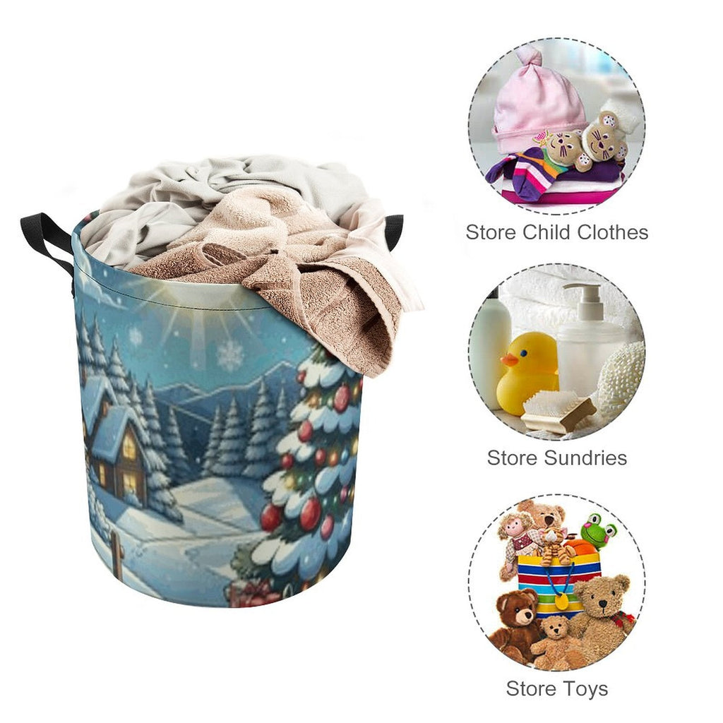 Drawstring collapsible Laundry Basket by SALE-Personal Design