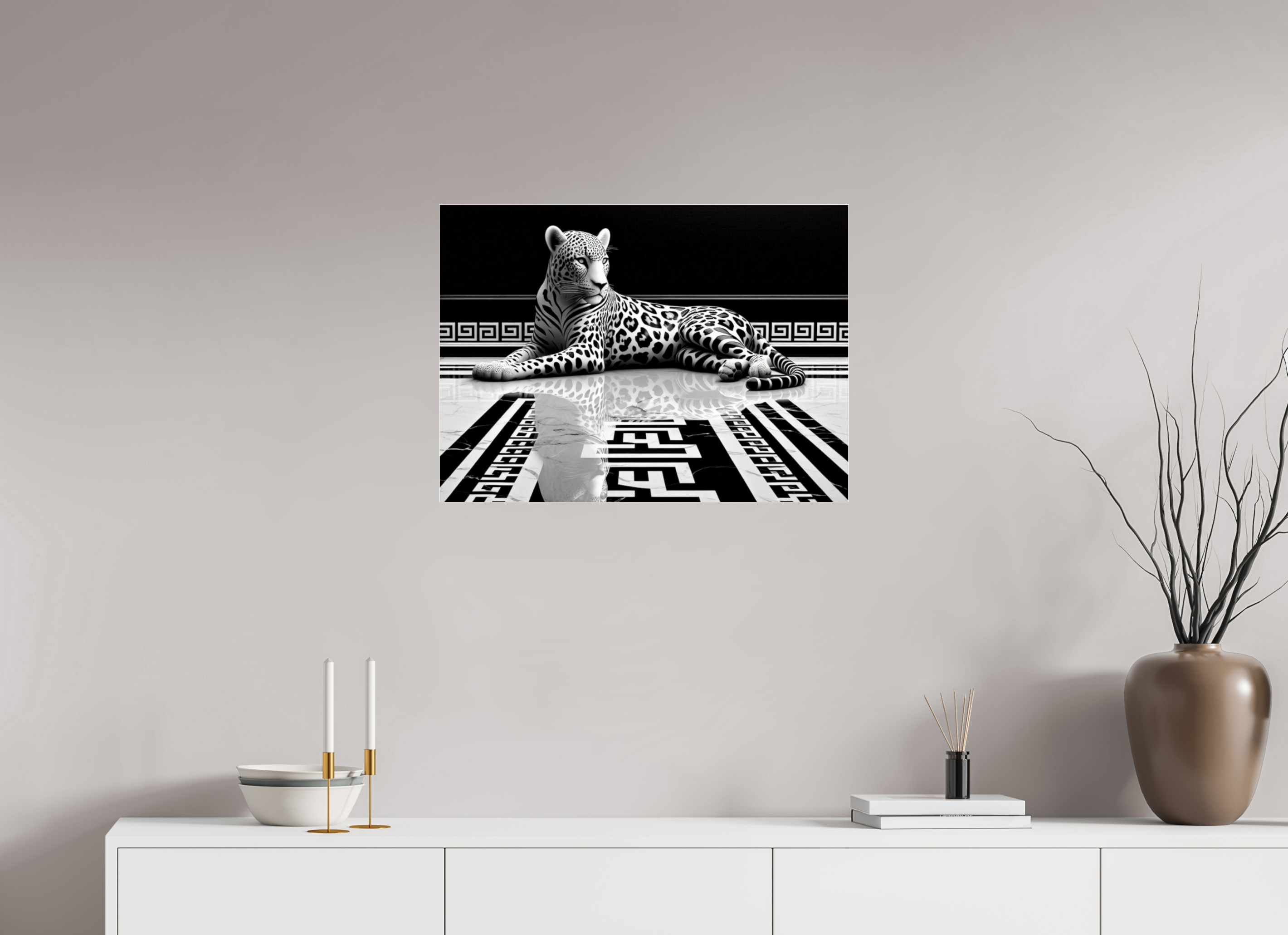 27.5 x 20″, jewelryluxeus Leopard marble look