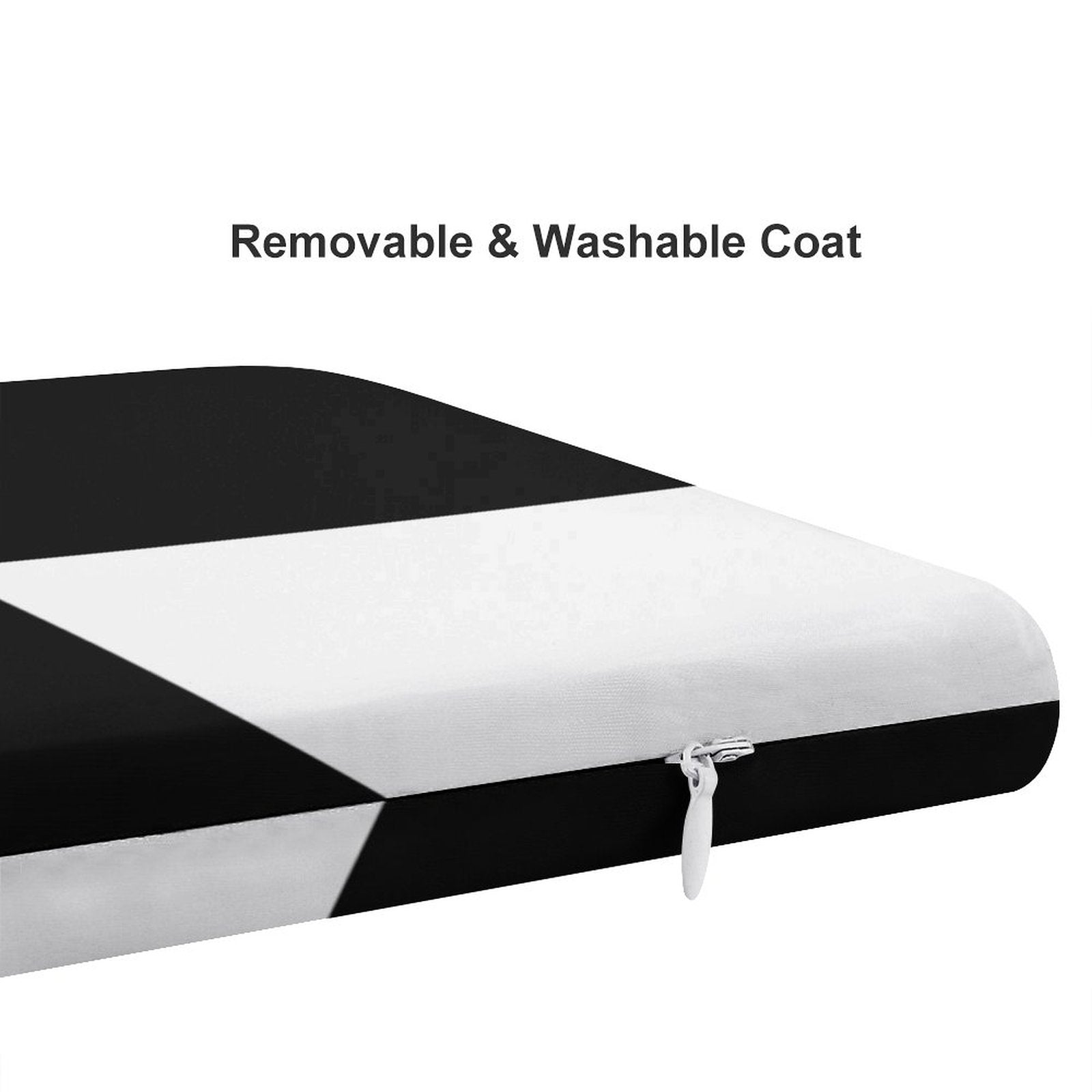 Square Cushion Blackand White