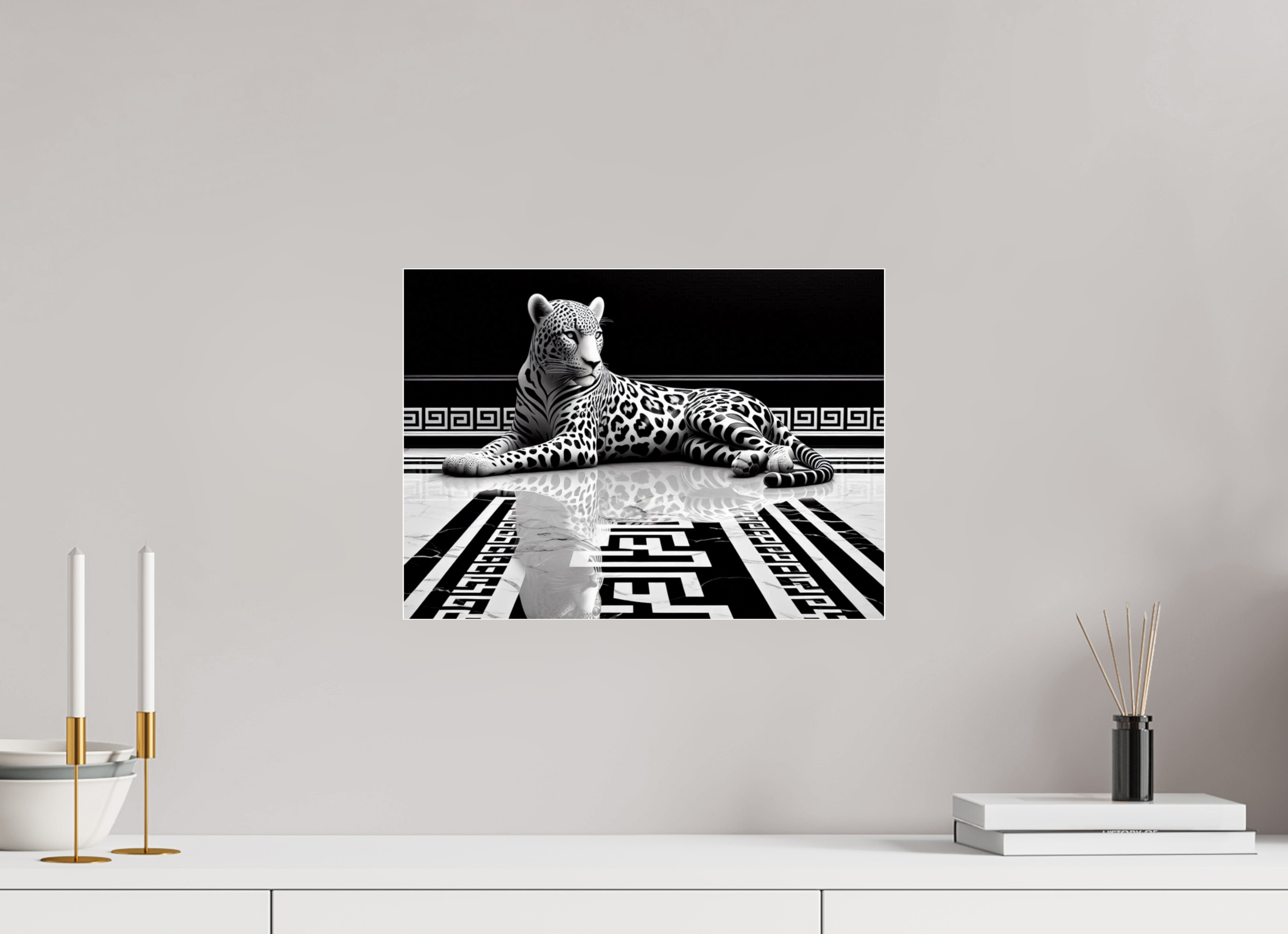 16.5 x 12″, jewelryluxeus Leopard marble look