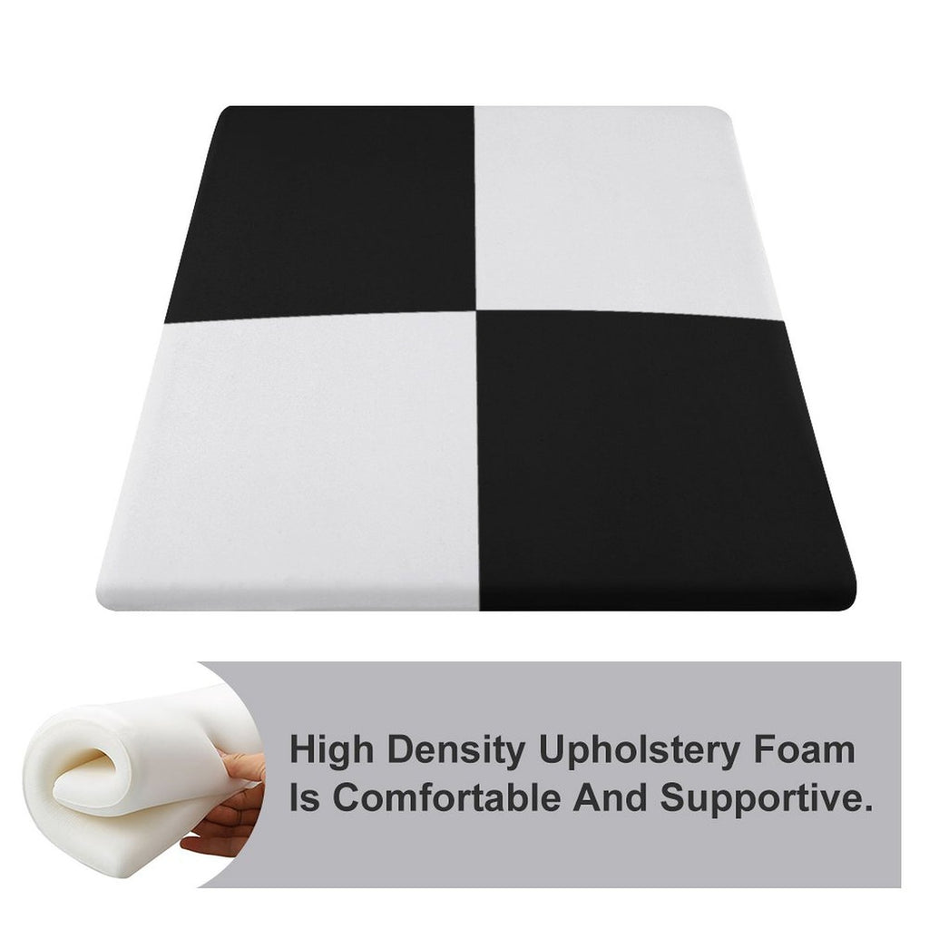 Square Cushion Blackand White