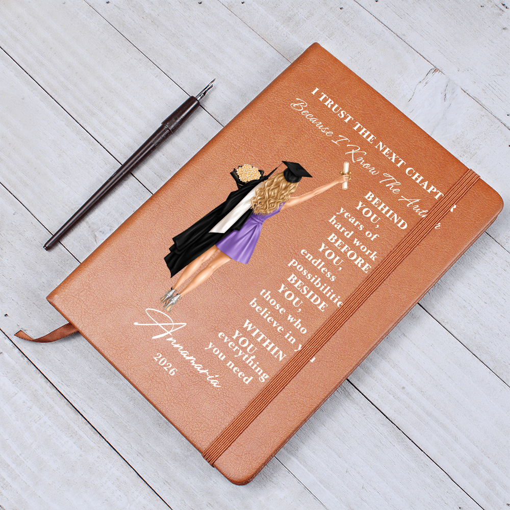 Personalized Journal | Emotional Graduation Gift | Custom Name Notebook for Graduate