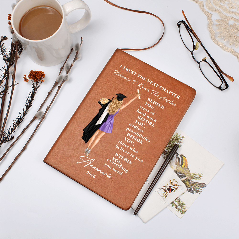 Personalized Journal | Emotional Graduation Gift | Custom Name Notebook for Graduate