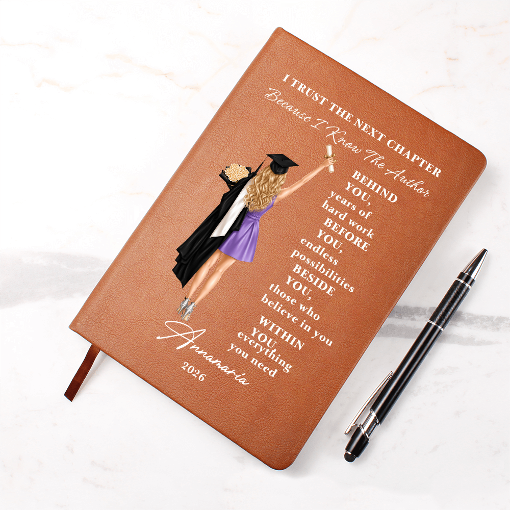 Personalized Journal | Emotional Graduation Gift | Custom Name Notebook for Graduate
