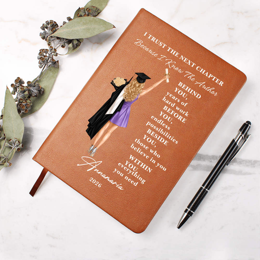 Personalized Journal | Emotional Graduation Gift | Custom Name Notebook for Graduate