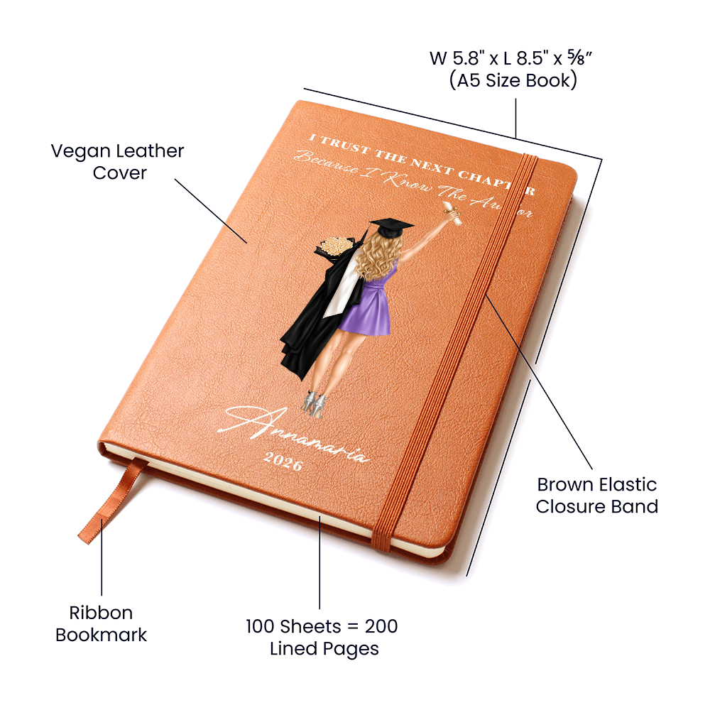 Graduation Gift personalized Journal