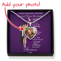 Buyer Upload Heart Necklace Graduation Gift Message Card