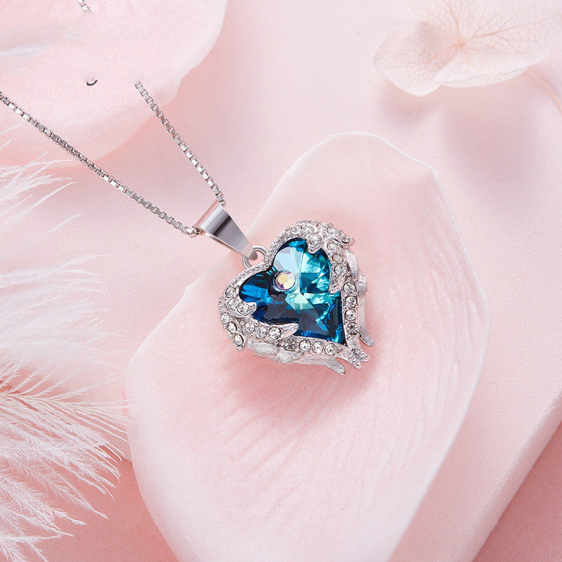 Explosive Style Angel Wings Necklace Women Fashion Jane by cj