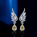 925 Sterling Silver Angel Earrings by cmoffer