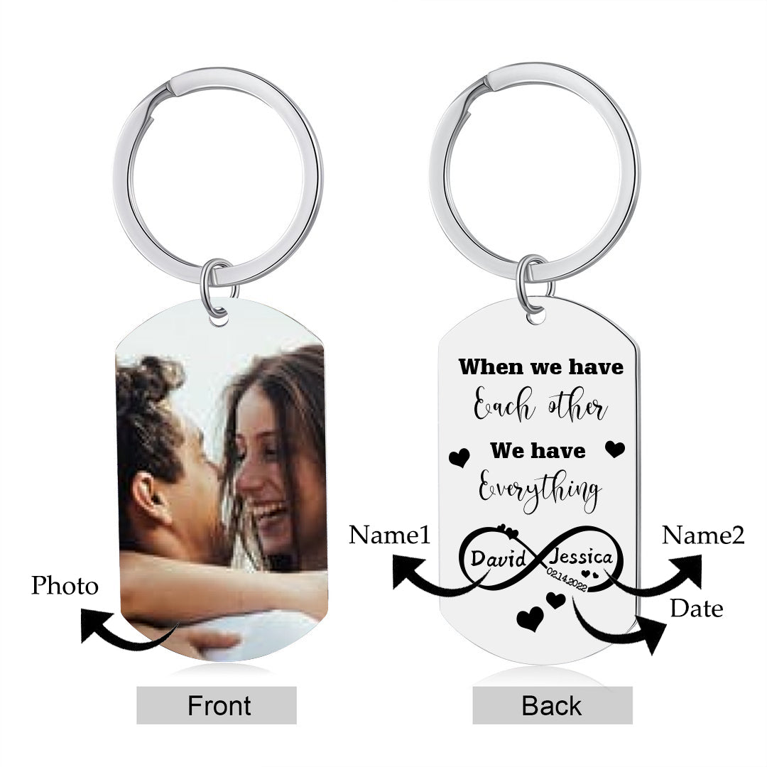 Custom Photo Keychain by cmoffer
