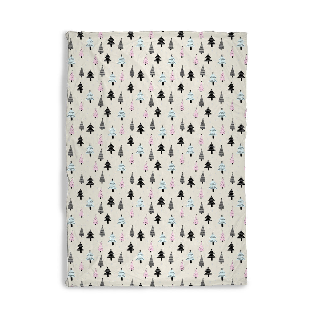Single-Sided Printed Double-Layer Premium Blanket | 410GSM Long Pile Coral Fleece - pattern Christmas by ChristmasLoving.Shop