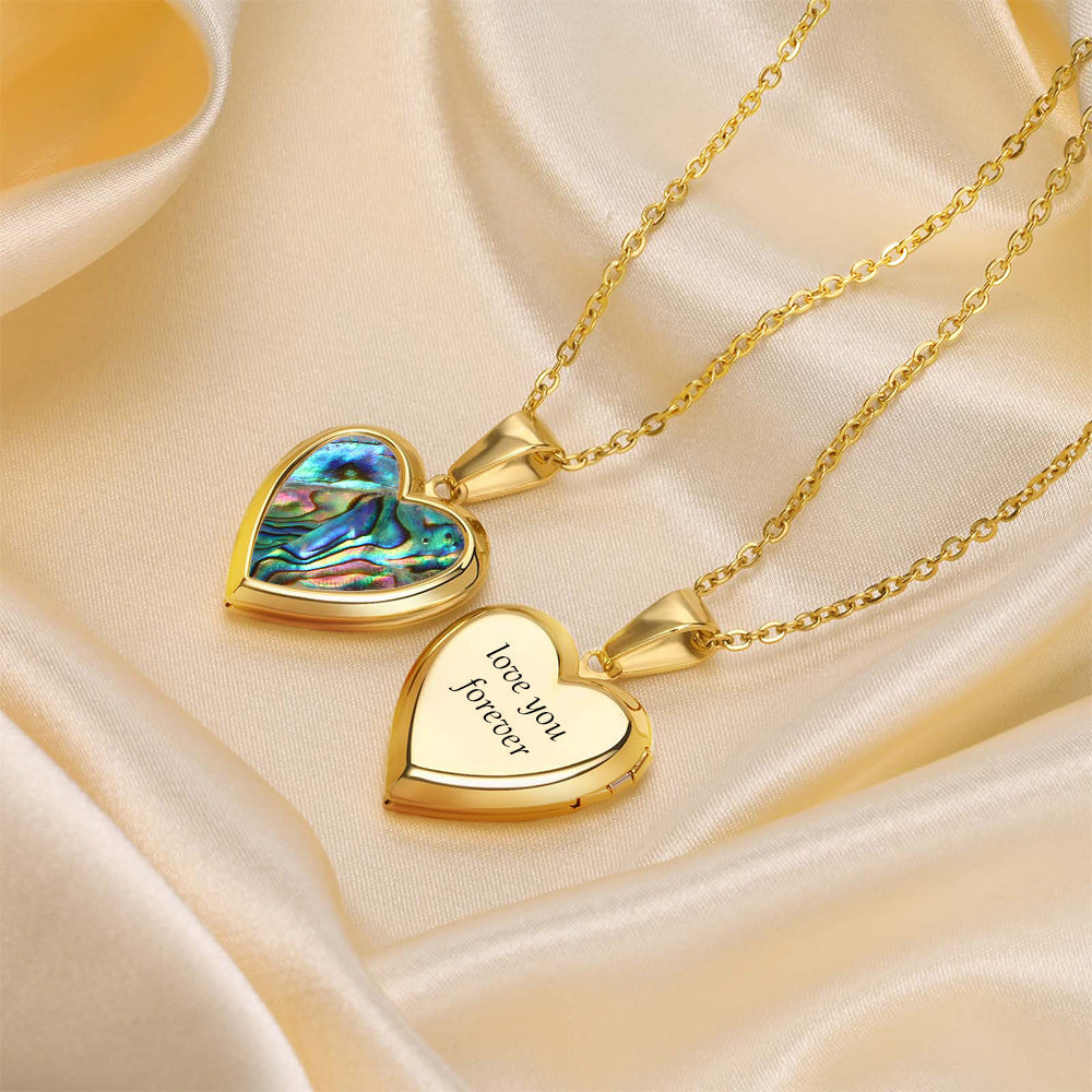 Custom Photo Engraved Necklace