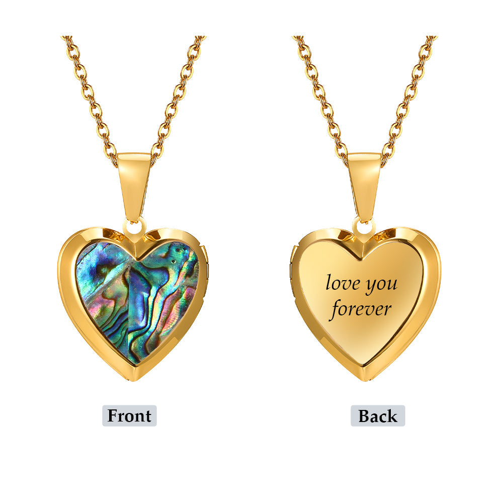 Custom Photo Engraved Necklace