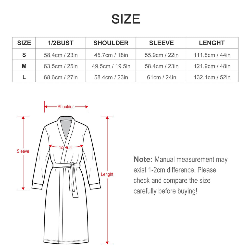Christmas Damask Pattern Adult Robe – Milk Fiber, All-Over Printing by SALE-Personal Design