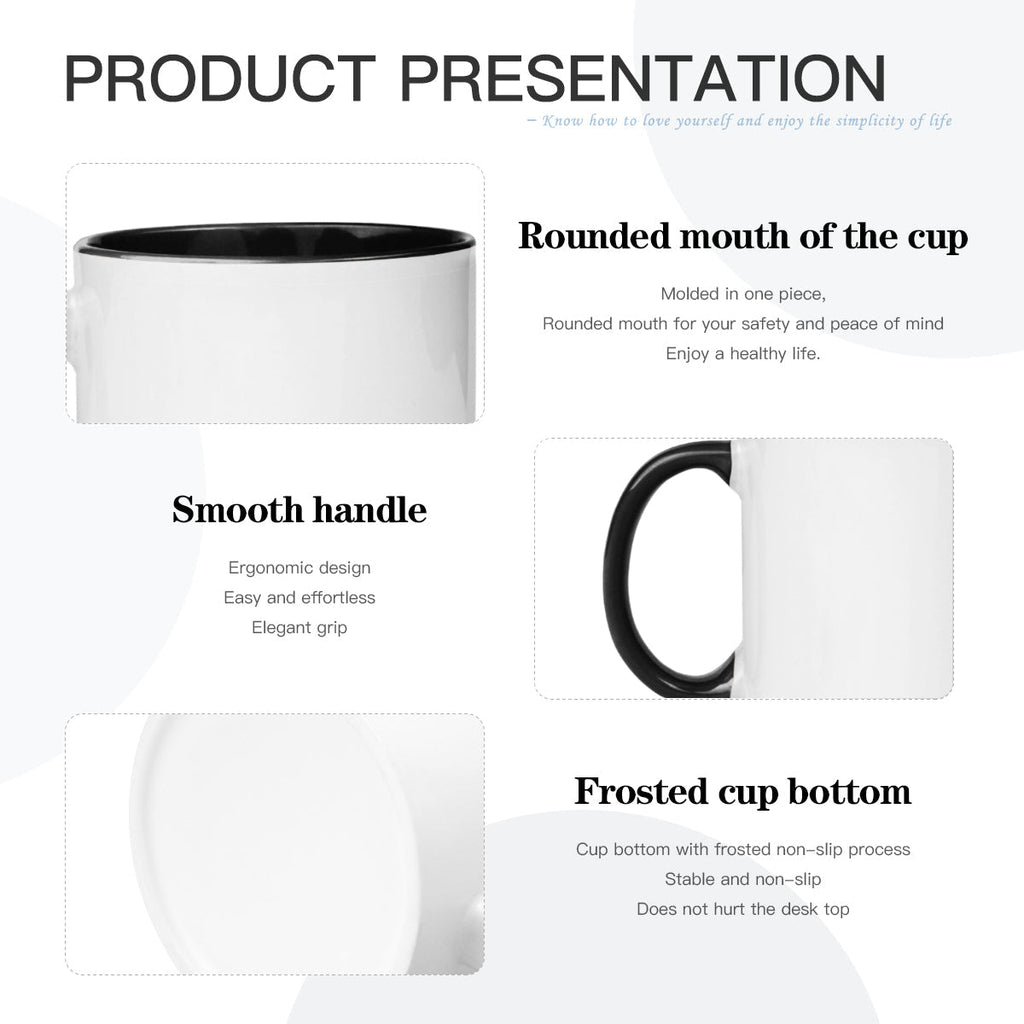 Personalized Two-Tone Mug (325ml/11oz) | Ceramic - santa12 by My Store