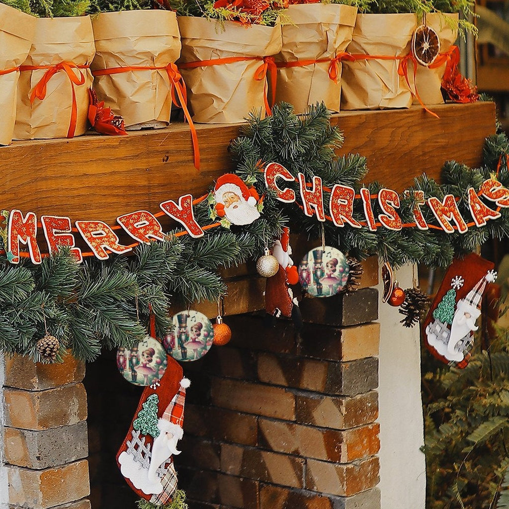 Round Ceramic Christmas Decorations by SALE-Personal Design