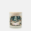 Happy New Year Candle Frosted Glass (Hand Poured 11 oz) by ChristmasLoving.Shop