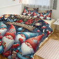Christmas Gnomes 3-Piece Bedding Set-102"x90"/ 259x229cm (Dual-sided Printing) by SALE-Personal Design
