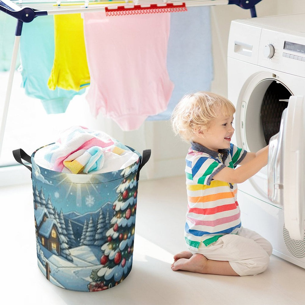 Drawstring collapsible Laundry Basket by SALE-Personal Design
