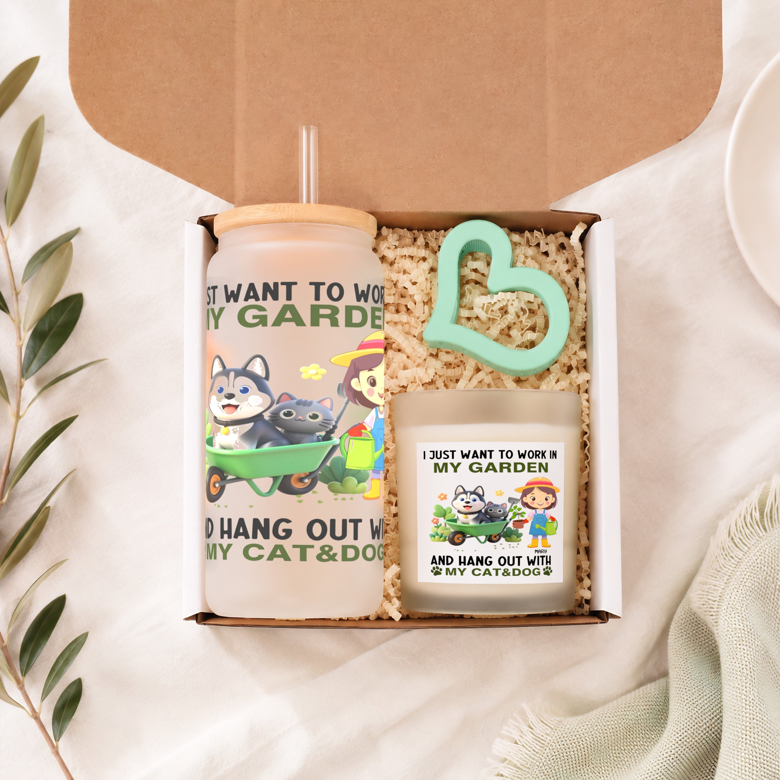 Sip & Glow Box | For Plant Lovers & Pet Cuddlers